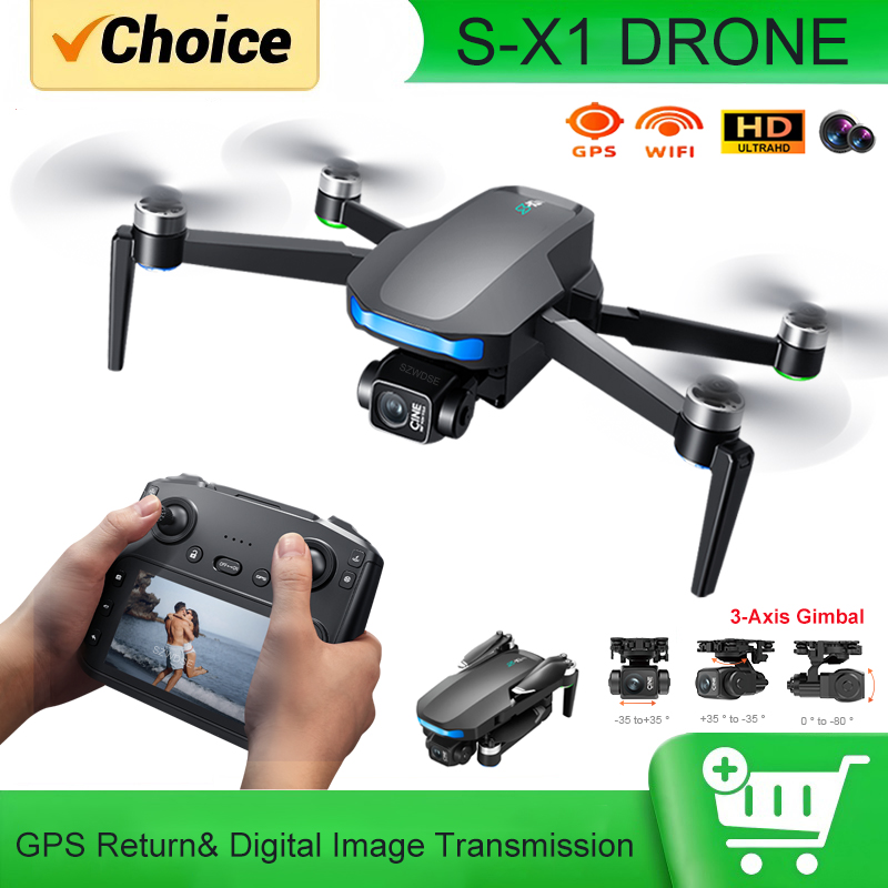 Fpv Drone Charger - โดรน GPS รุ่น S-X1 MAX พร้อมระบบกันสั่น