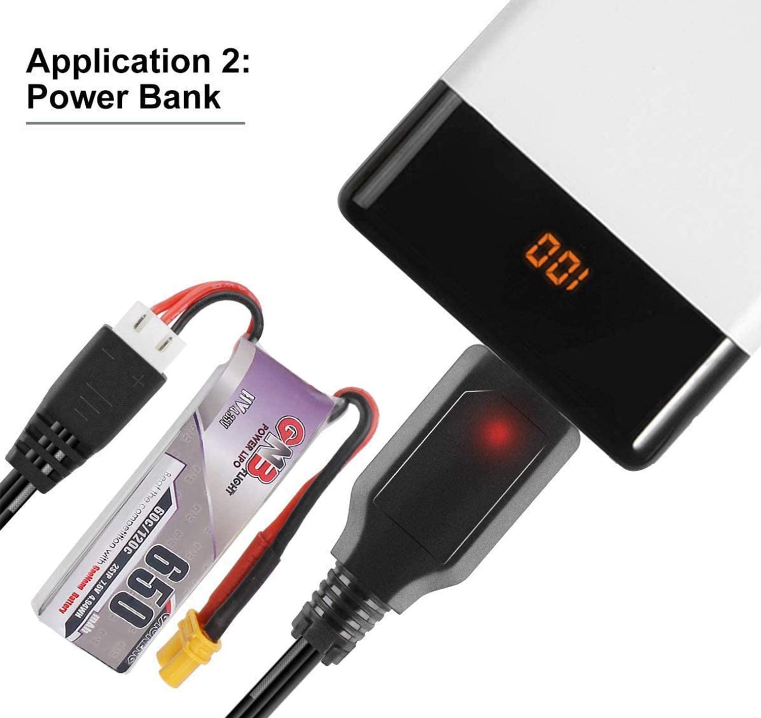 1-Pack XH-3P Balance 7.4V 1A L - Fpv Drone Charger บทวิจารณ์และราคา