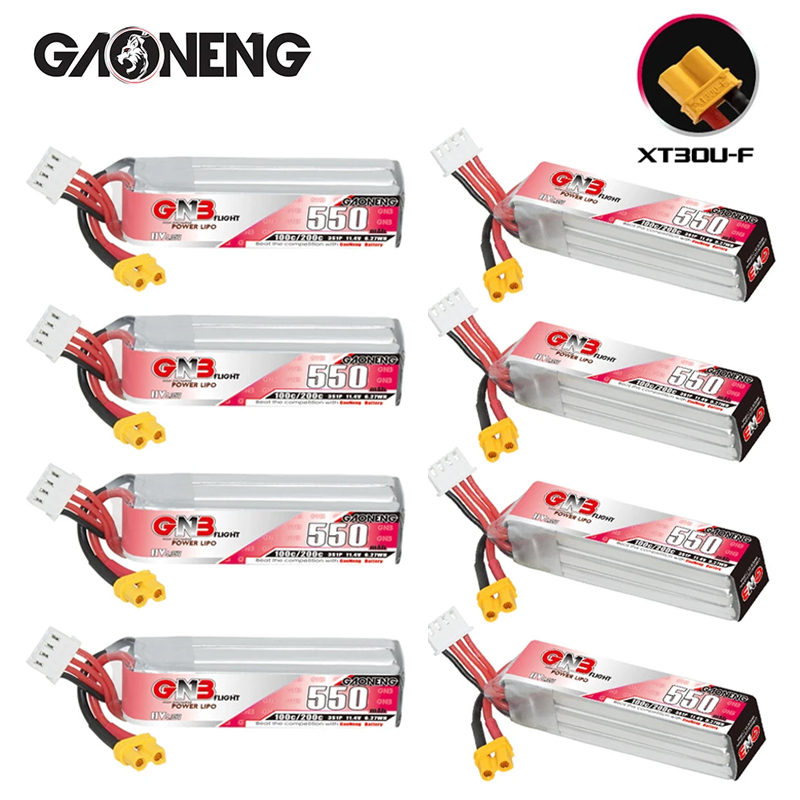 GNB HV 11.4V 550mAh 100C/200C  - Fpv Drone Battery บทวิจารณ์และราคา