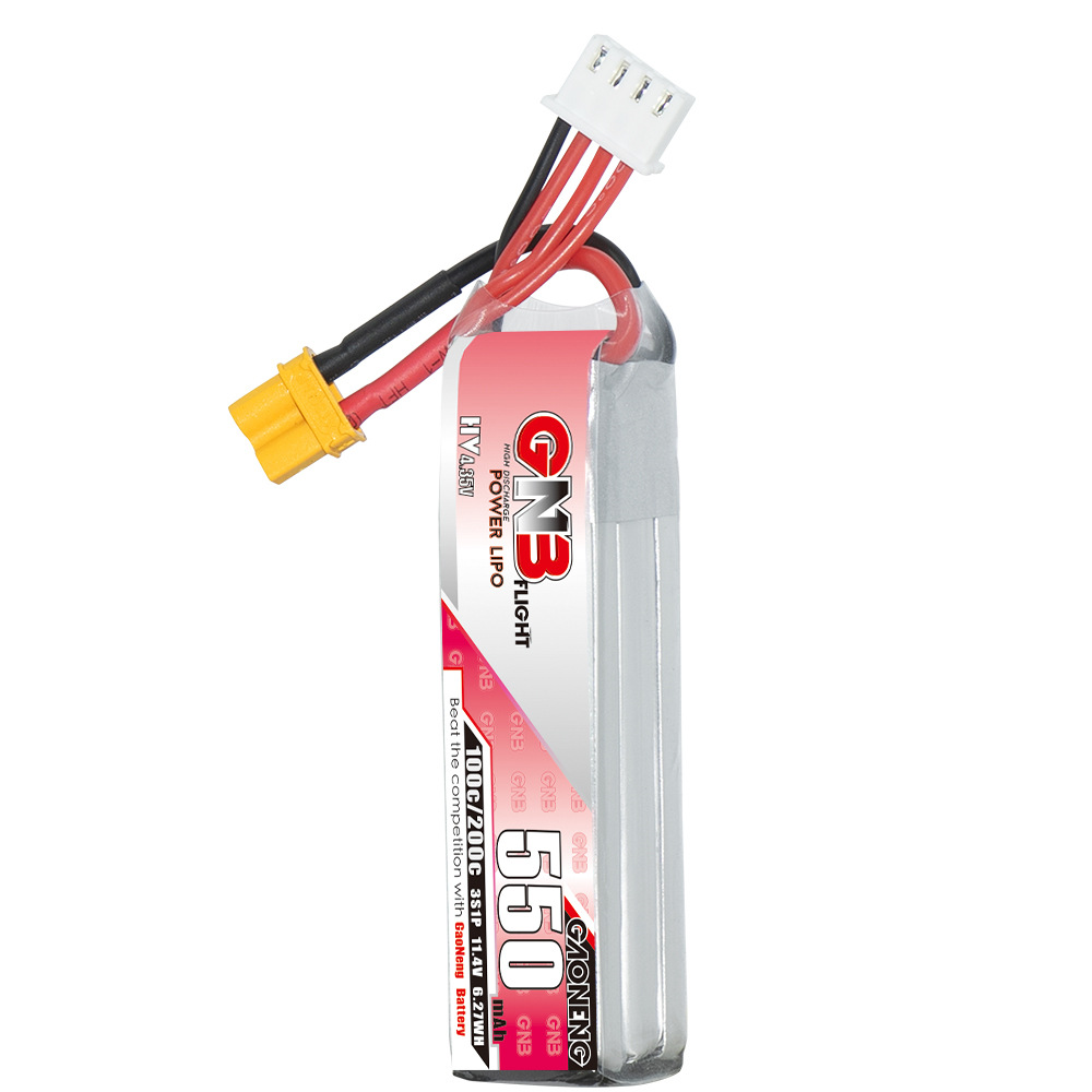 GNB HV 11.4V 550mAh 100C/200C  - Fpv Drone Battery บทวิจารณ์และราคา