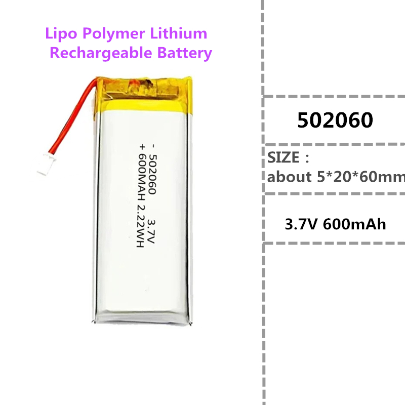 502060 / 522060    3.7V 600mAh - Eachine Drone E58 บทวิจารณ์และราคา