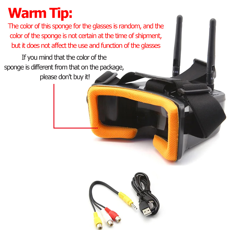 แว่นตา VR009 FPV สำหรับถ่ายวิด - Fpv Drone Antenna บทวิจารณ์และราคา