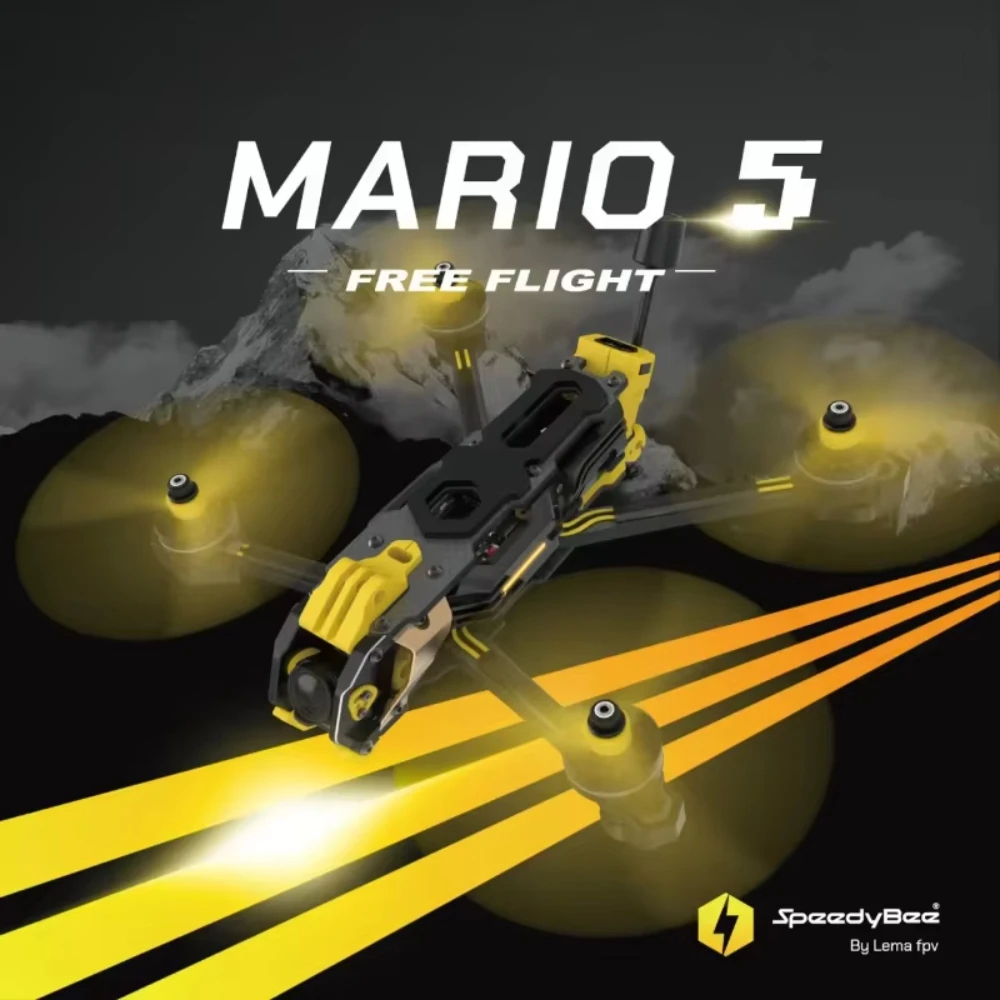 ชุดเฟรม Speedybee Mario 5 O4 ร - Fpv Drone Propeller บทวิจารณ์และราคา